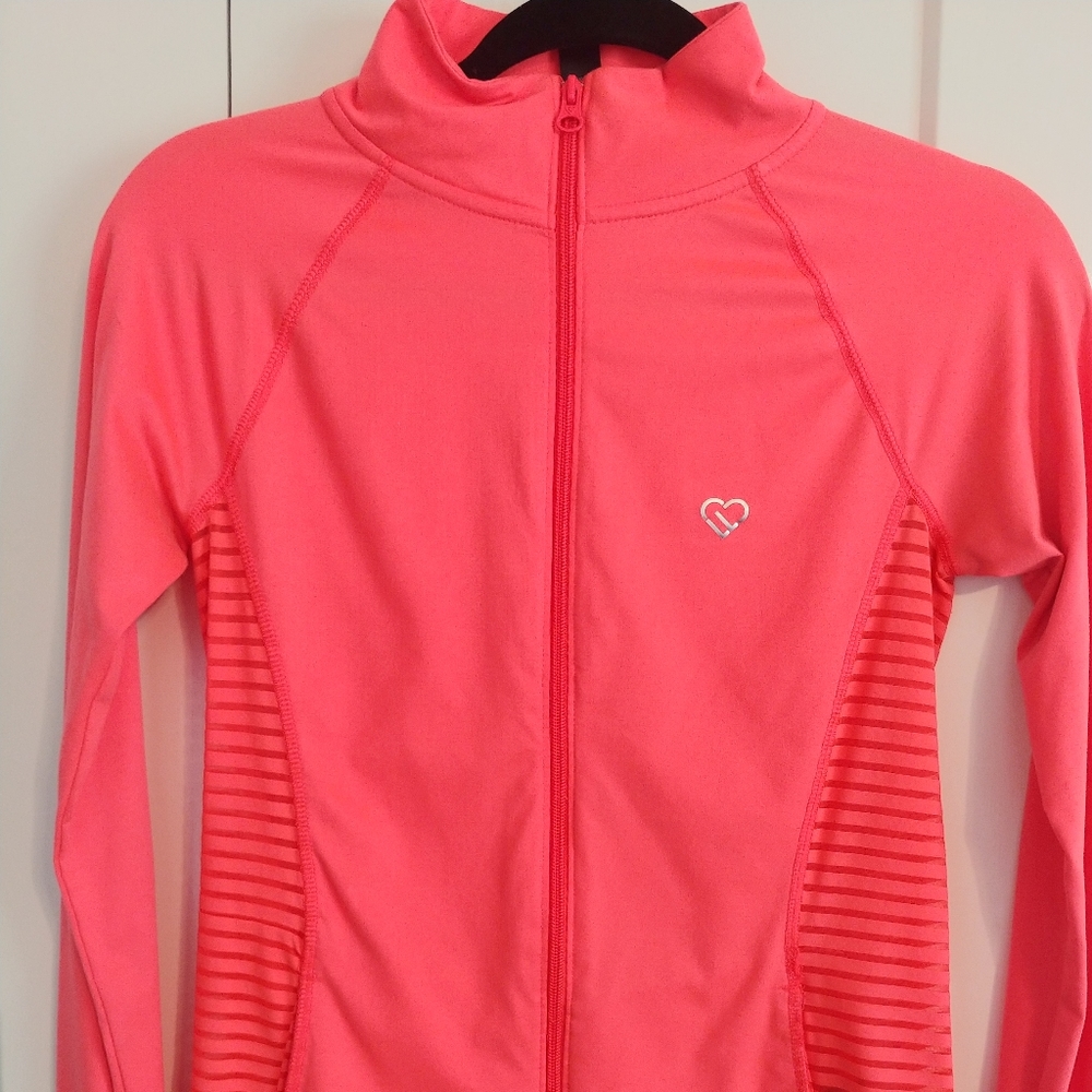 Live Love Dream active zip jacket